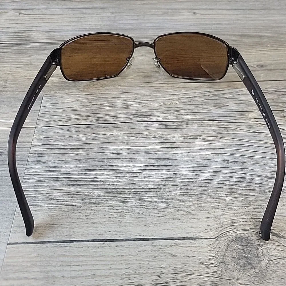 Ray Ban RB3189 012/3H Sunglasses Leather II 58-16 FRAMES‎ ONLY Italy Glasses